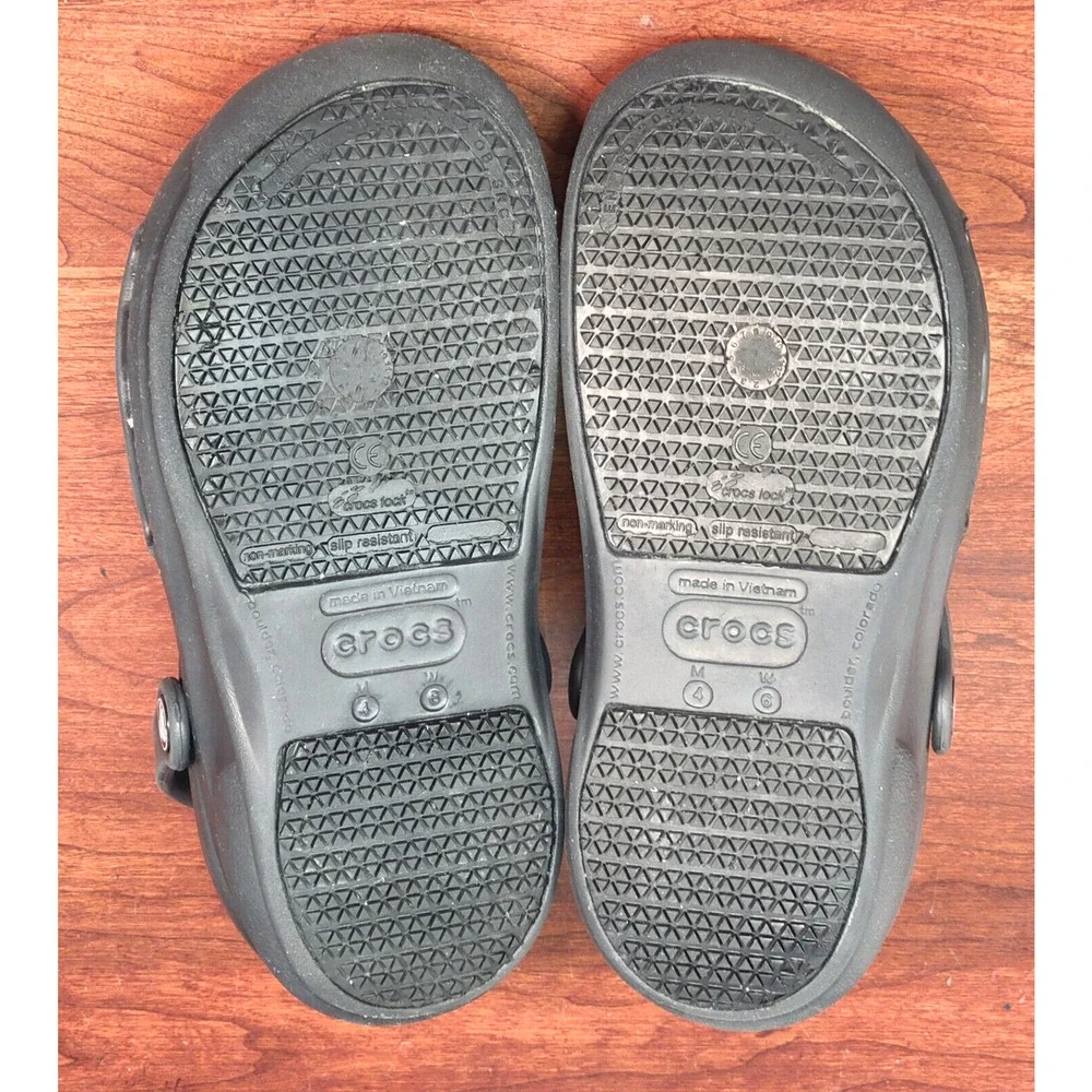 CROCS Bistro Work Clog Unisex Adult Slip Resistant Men's 4, Women's 6 10075